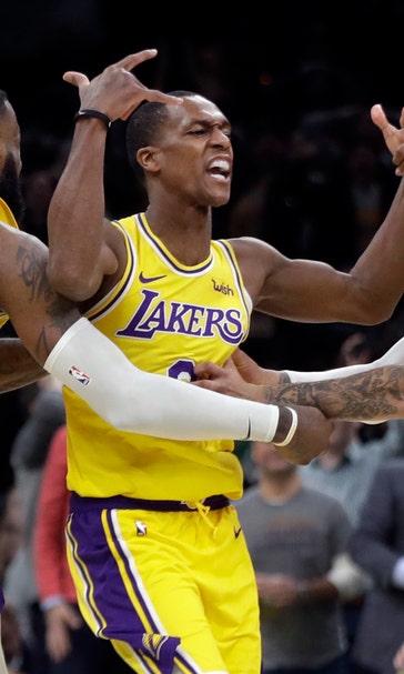 Lakers edge Celtics 129-128 on Rondo’s jumper at the buzzer